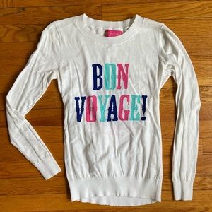 Bon Voyage! sweater top